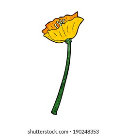 cartoon flower