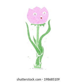 flor de dibujos animados