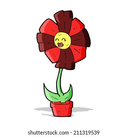 cartoon flower