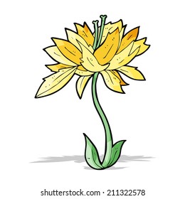cartoon flower