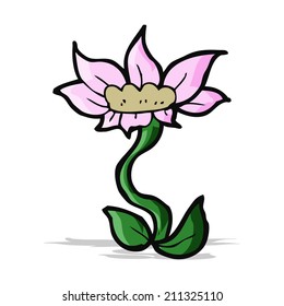 Cartoon-Blume