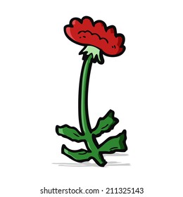flor de dibujos animados