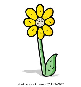 Cartoon-Blume