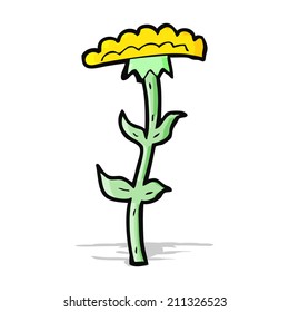 Cartoon-Blume