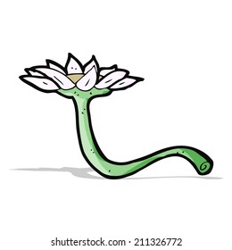 flor de dibujos animados
