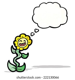 flor de dibujos animados
