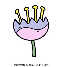 cartoon flower