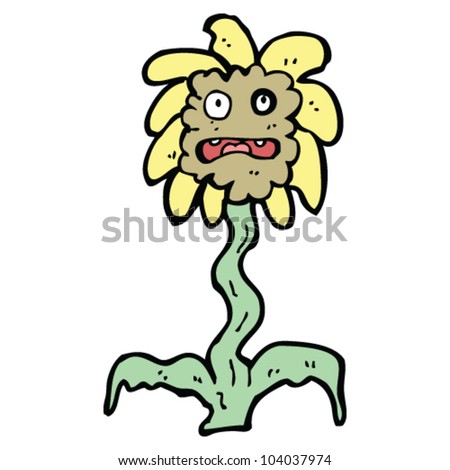 Cartoon Flower Stock Vector (Royalty Free) 104037974 - Shutterstock