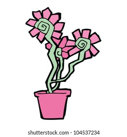 Cartoon-Blumen