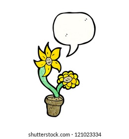 cartoon flowers