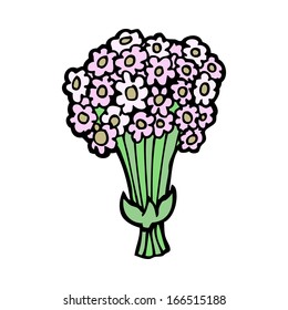 flores de dibujos animados