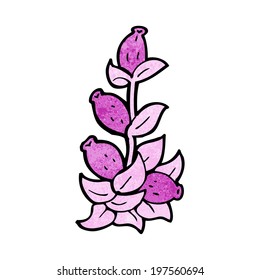 Cartoon-Blumen