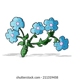 cartoon flowers