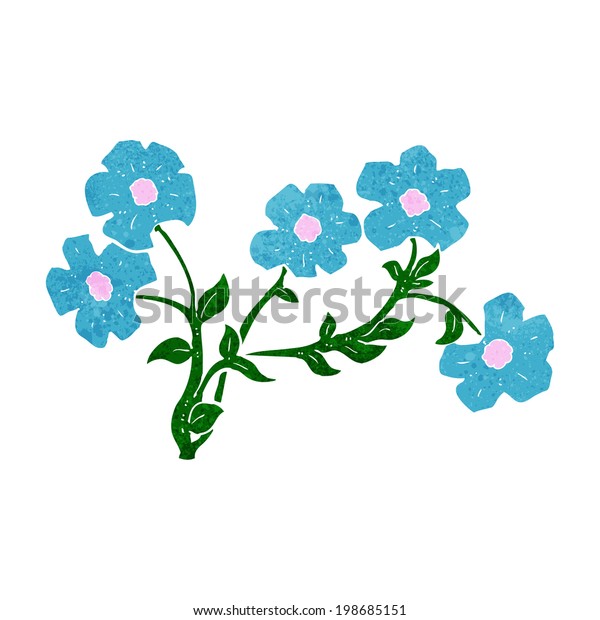 Cartoon Flowers Stock Vector Royalty Free 198685151 Shutterstock