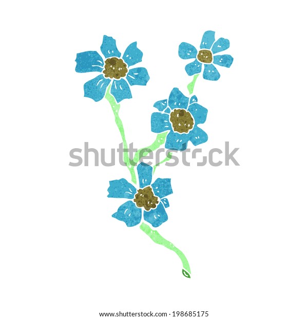 Cartoon Flowers Stock Vector Royalty Free 198685175 Shutterstock