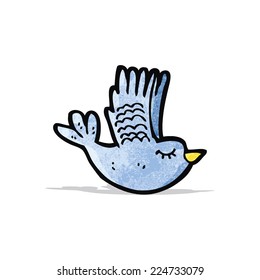 cartoon flying bird