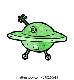 Cartoon Flying Saucer Stock Vector (Royalty Free) 190250618 | Shutterstock