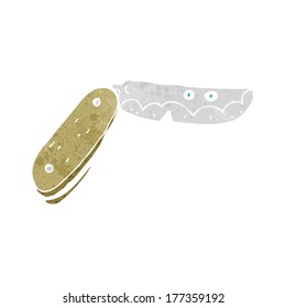 cartoon folding knife