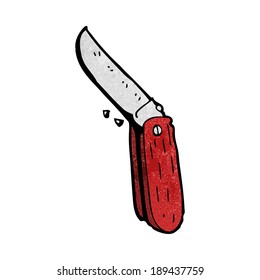 cartoon folding knife