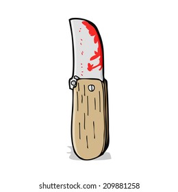 cartoon folding knife
