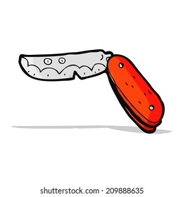 cartoon folding knife