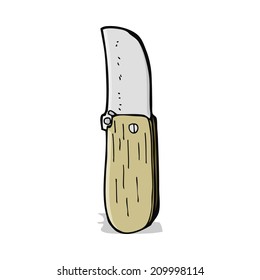 cartoon folding knife