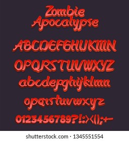 Cartoon Font - Mobile Game Set