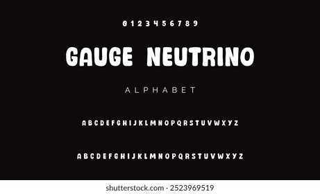 Cartoon font Vector of modern abstract alphabet.
