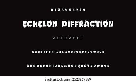 Cartoon font Vector of modern abstract alphabet.