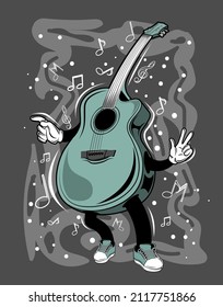 cartoon fooball hero t-shirt design illustration