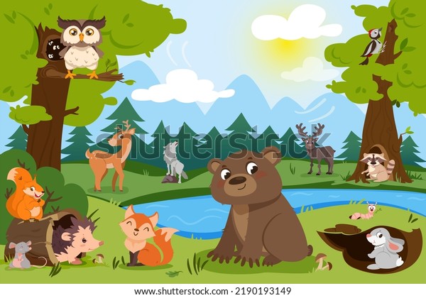 Cartoon forest Images - Search Images on Everypixel