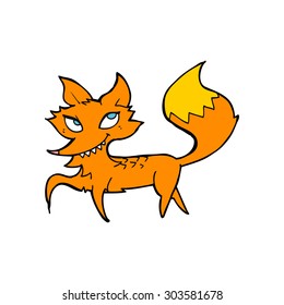 Cartoon-Fuchs