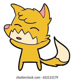 zorro de dibujos animados