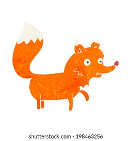 cachorro de zorro de dibujos animados