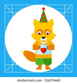 Cartoon Fox Icon