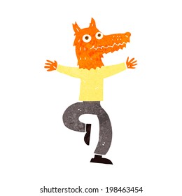 cartoon fox man