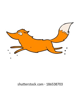 Cartoon Fox Running Stock Vector (royalty Free) 201782963 