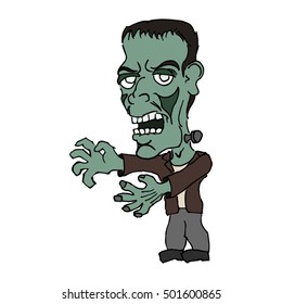 Cartoon Frankenstein