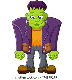 Cartoon Frankenstein Character