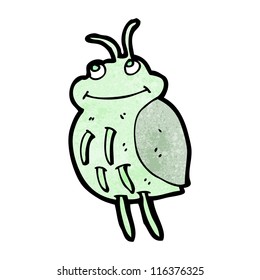 cartoon friendly bug
