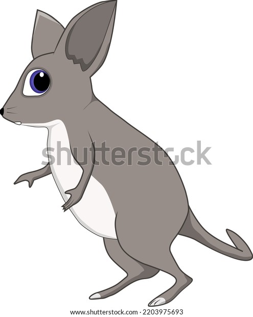 Cartoon Friendly Cool Desert Mouse Stock Vector (Royalty Free ...