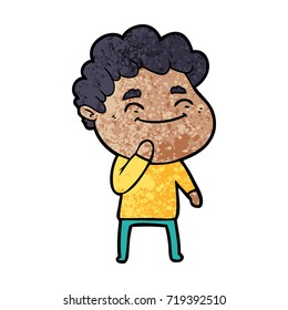 hombre amigo de las caricaturas