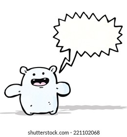 monstruo amigable con dibujos animados