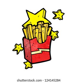 cartoon fries