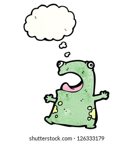 cartoon frog