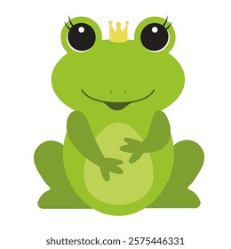 Cartoon Frog illustration vector icon