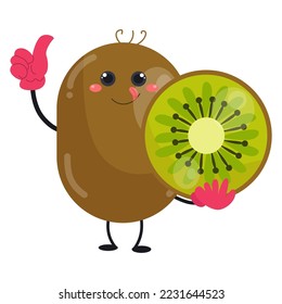 Cartoon Fruit Characters suitable for children's clothing designs