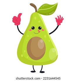 Cartoon Fruit Characters suitable for children's clothing designs