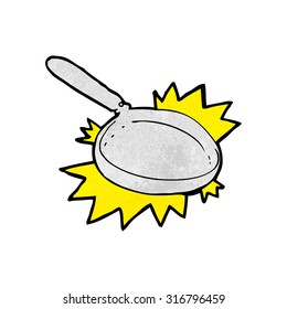 cartoon frying pan
