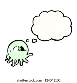 extraño divertido de caricatura